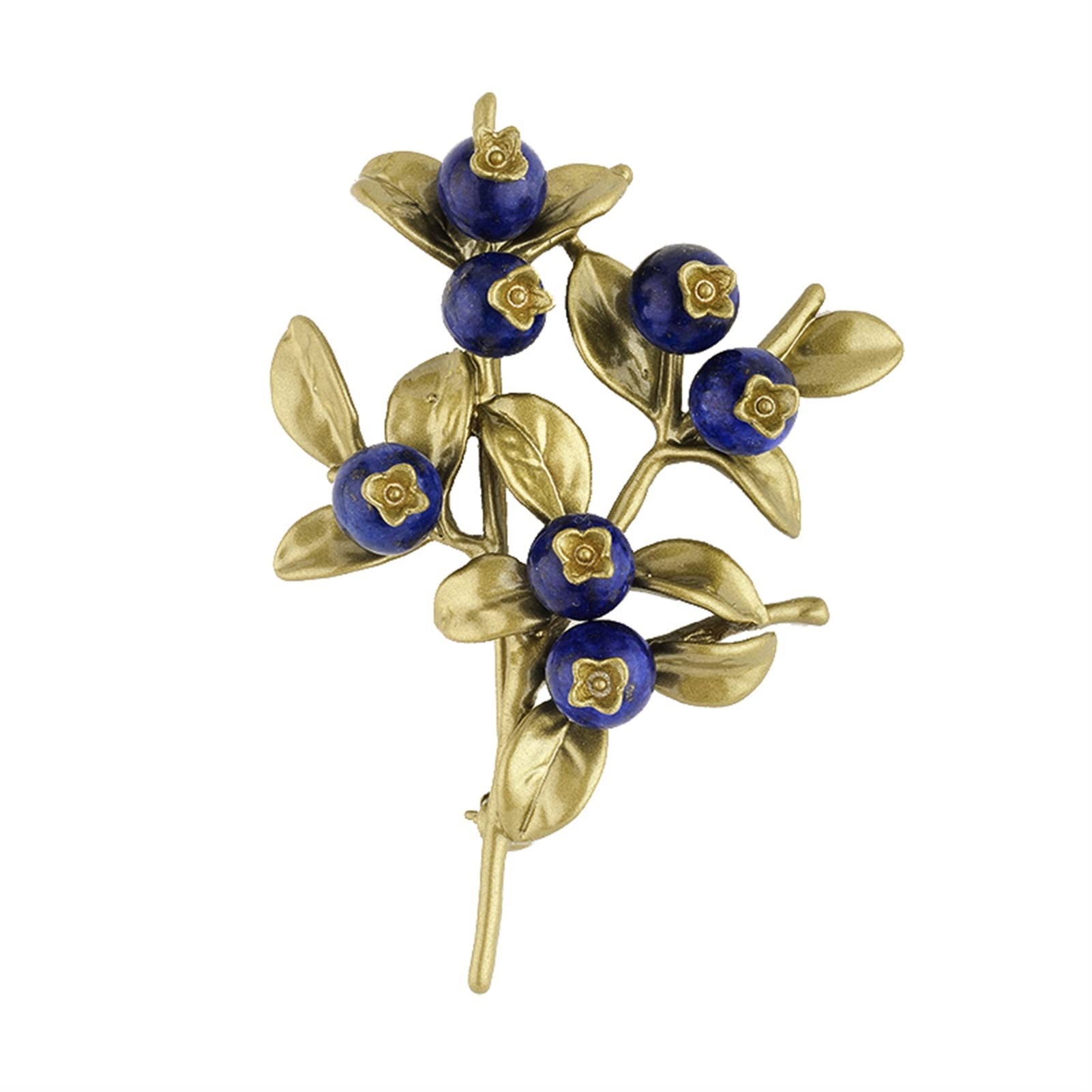 WOCOYO Vintage Blueberry Brooch Sweater Clip - Elegant Pearl Jewelry for Women, Wedding Dress Accessory & Fashion Pin - Perfect for Shawls, Cardigans, and Formal Attire