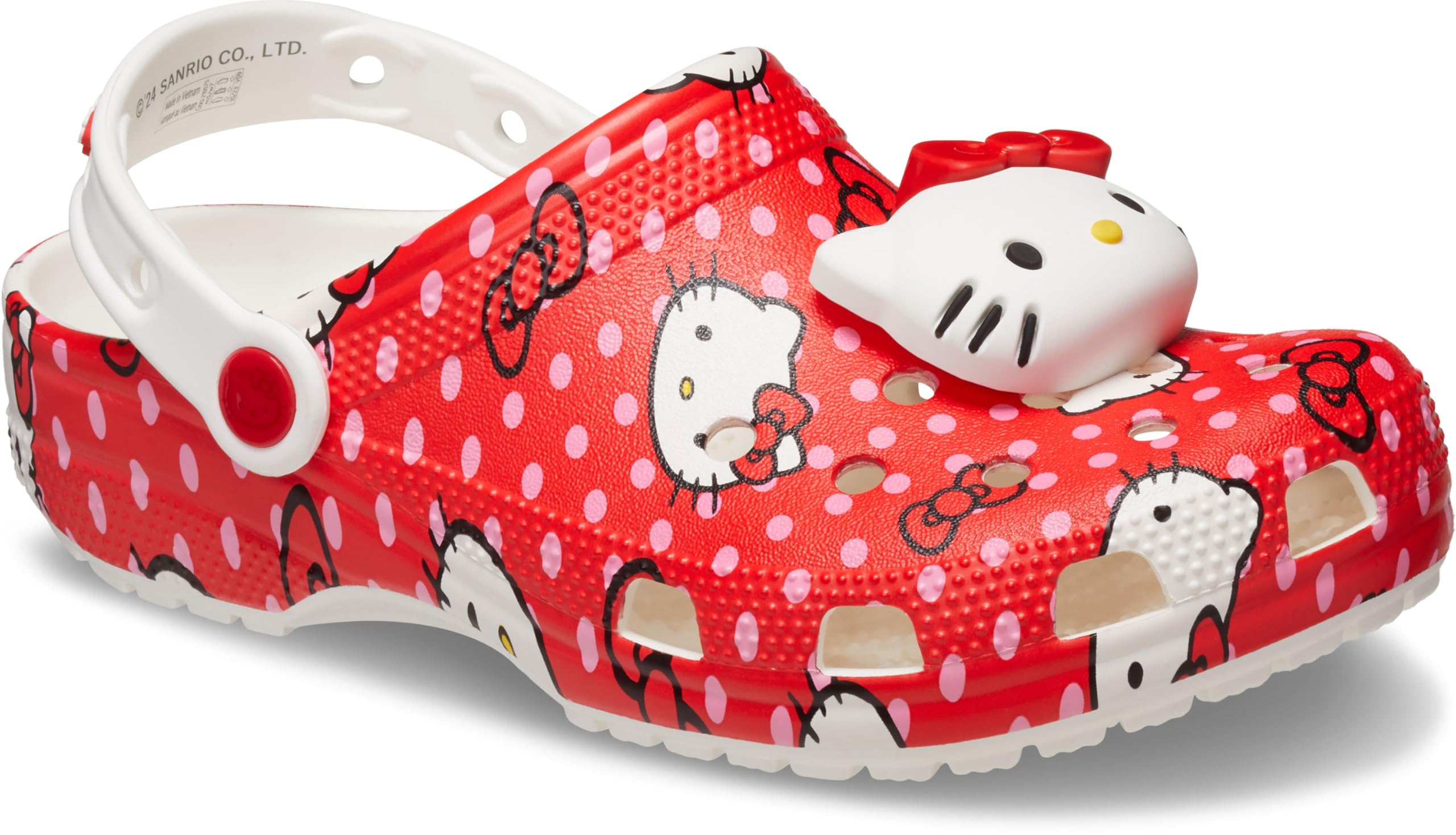 Crocs Unisex Kids Hello Kitty & Friends Classic Clogs | Lightweight Comfortable Slip-On Shoes for Boys & Girls | Perfect for School, Play & Outdoor Activities