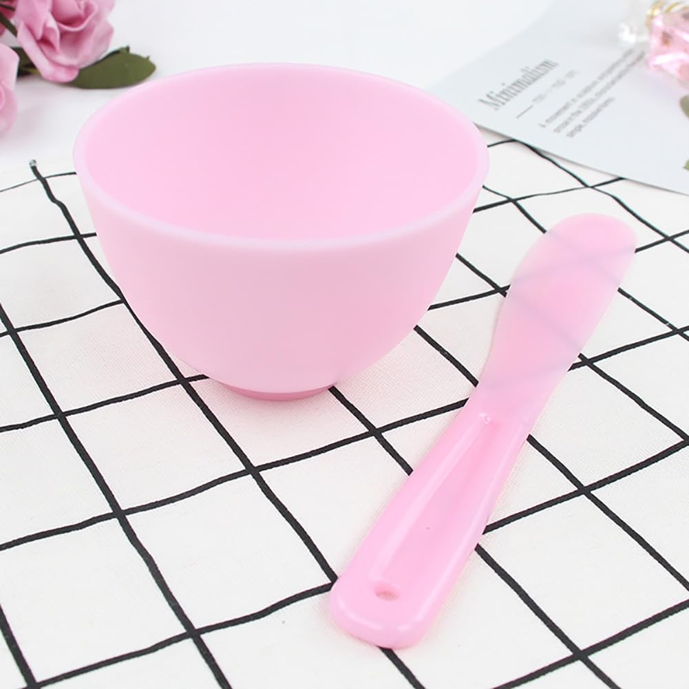 2-Piece Face Mask Mixing Bowl and Spatula Set - Professional Skin Care Mixing Tools for Spa & Facial Treatments - Esthetician Kit for DIY Masks, Creams, and Serums - Perfect for Home Spa, Salon, and Beauty Treatments