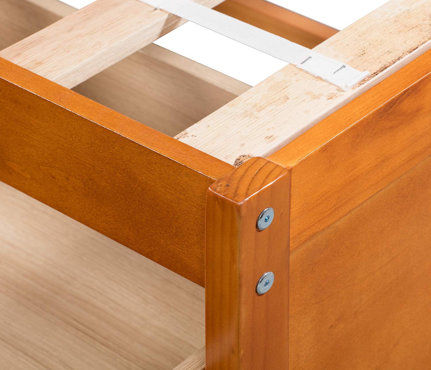 Rhomtree Twin Size Storage Platform Bed Frame with 3 Drawers - Solid Oak Wood Captain Bed for Small Spaces | Perfect for Kids Rooms, Guest Bedrooms & Studio Apartments