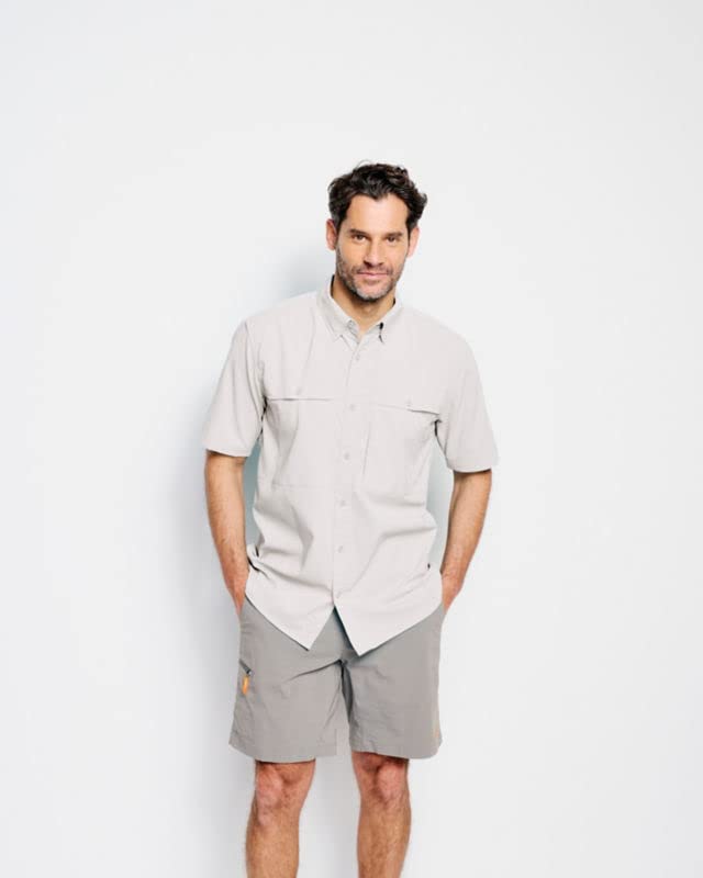 Orvis Men's Open Air Caster Short-Sleeve Solid Casual Shirt - Breathable & Lightweight for Fishing, Hiking & Outdoor Adventures