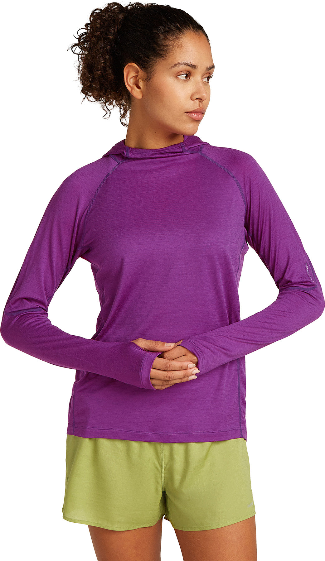 150 MerinoFine Ace Women's Long Sleeve Hoodie - Soft & Warm Merino Wool Pullover for Outdoor Activities, Hiking & Casual Wear
