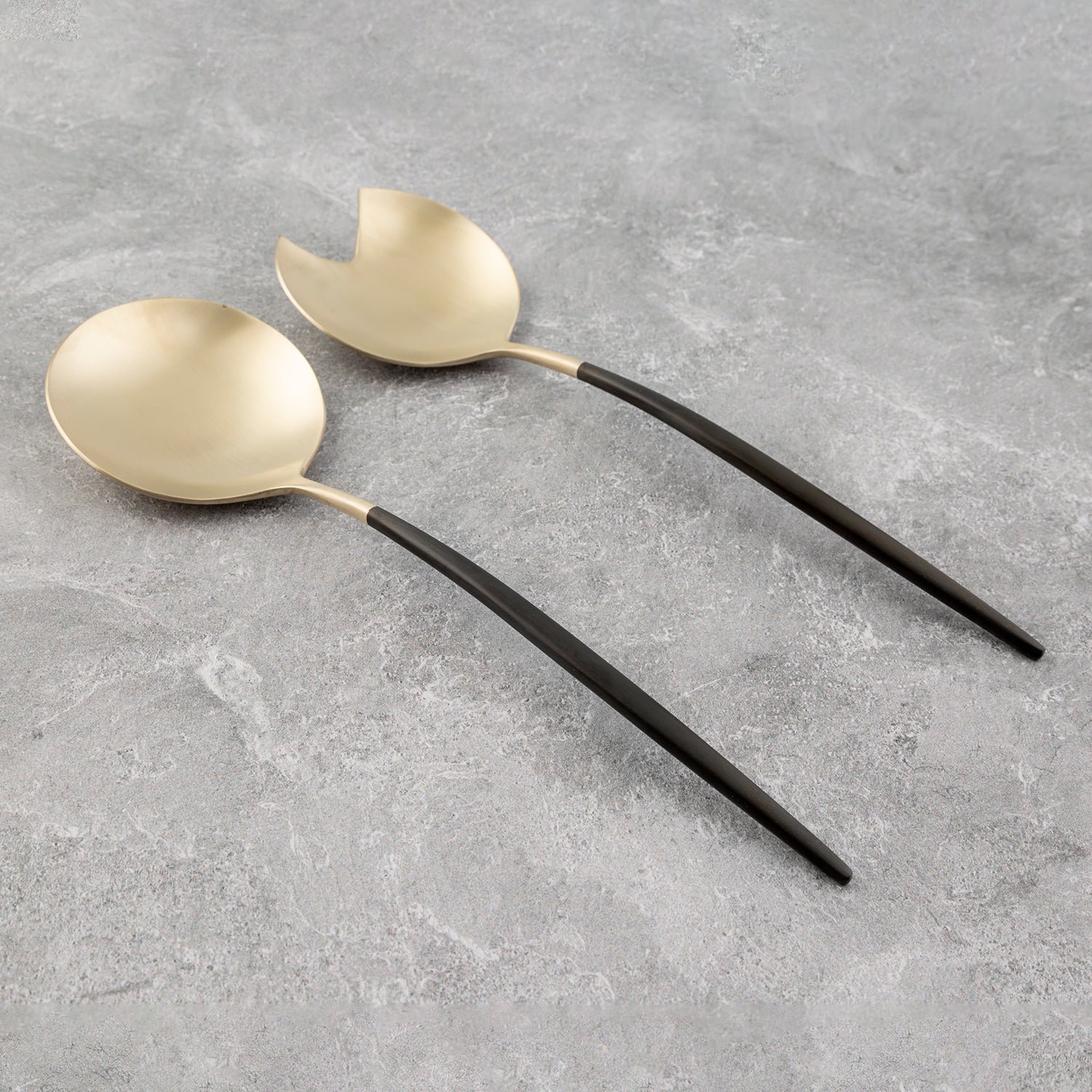 Elegant Black Champagne Satin 2-Piece Serving Set - Perfect for Dinner Parties, Wedding Receptions & Formal Events