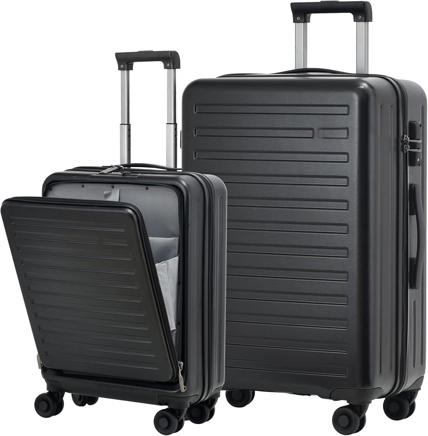 2-Piece Lightweight Hardshell Luggage Set (20