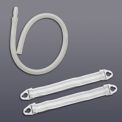 Hollister 9343 Adjustable Leg Bag Strap - 1 Pair for Urinary Drainage Bags - Comfortable & Secure Fit for Active Lifestyle & Medical Use