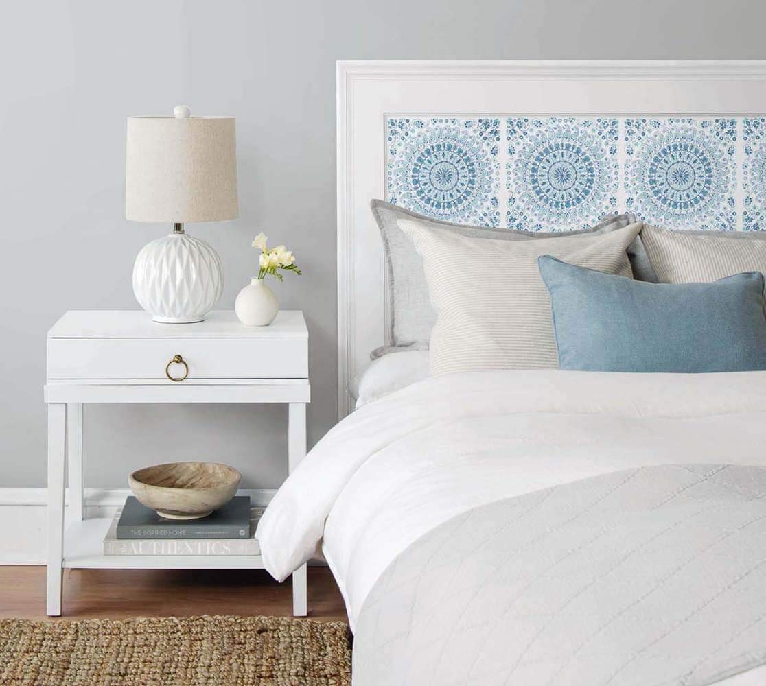 NextWall Mandala Bohemian Peel and Stick Wallpaper - Self-Adhesive Removable Wall Decor for Bedroom, Living Room & Nursery | Easy DIY Home Renovation