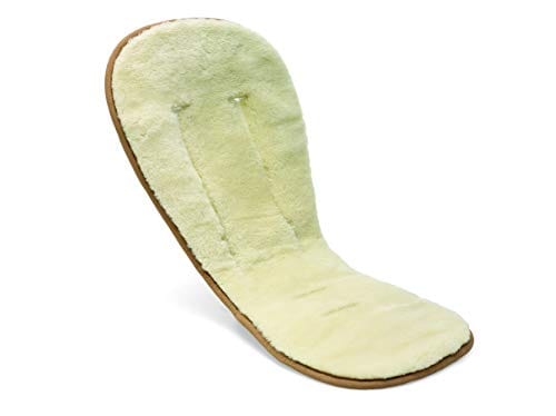 Bugaboo Reversible Wool Seat Liner - Soft & Warm Stroller Insert for Baby Car Seat & Stroller - Perfect for Winter & Outdoor Use