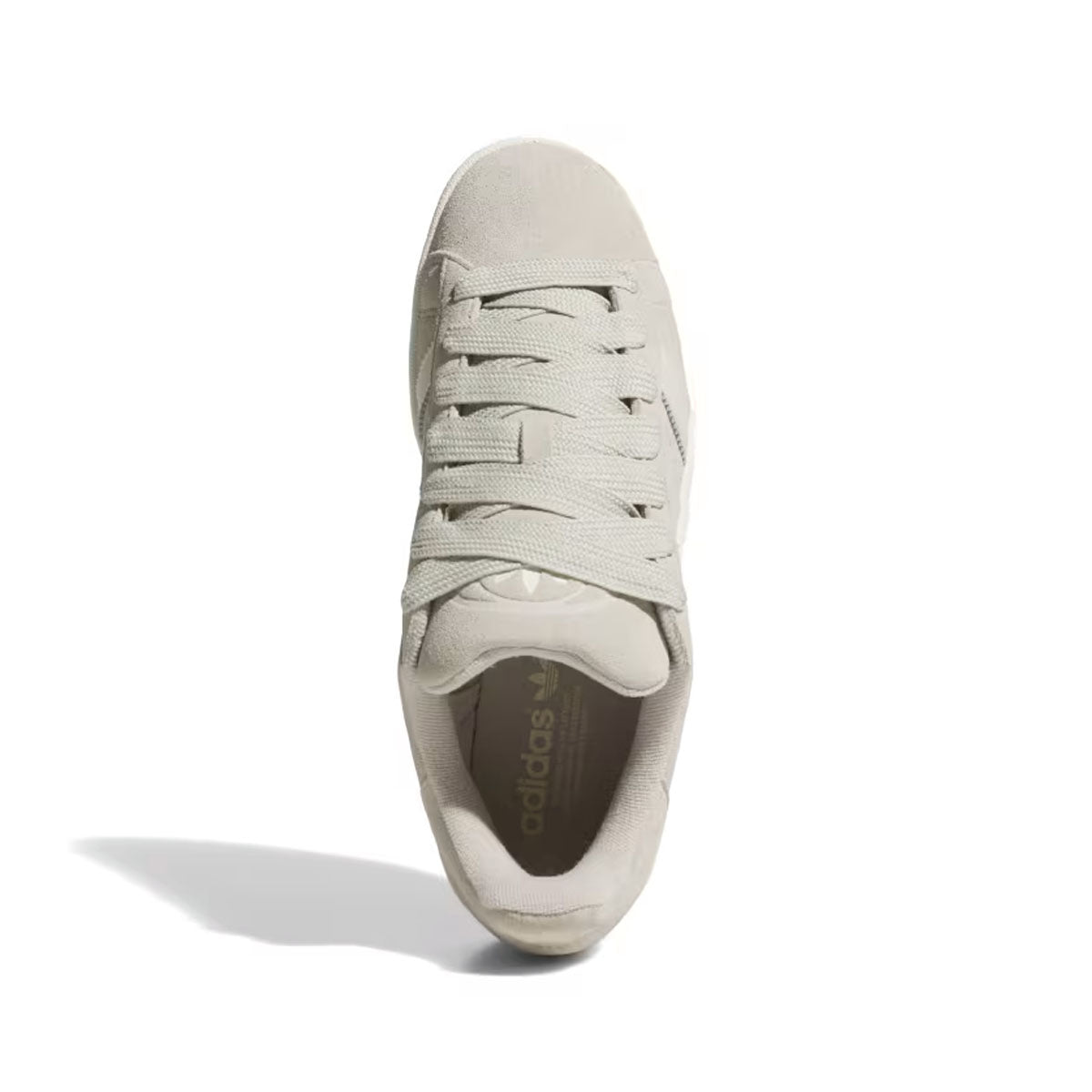 Vintage 00s Campus Wonder Beige Off White Sneakers - Retro Y2K Style Shoes for Casual Wear & Street Fashion