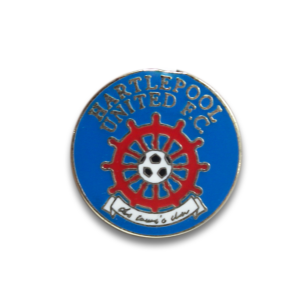 Hartlepool United FC Pin Badge - Official Football Club Enamel Lapel Pin for Fans, Collectors & Supporters - Perfect for Jerseys, Hats, Bags & Memorabilia Displays