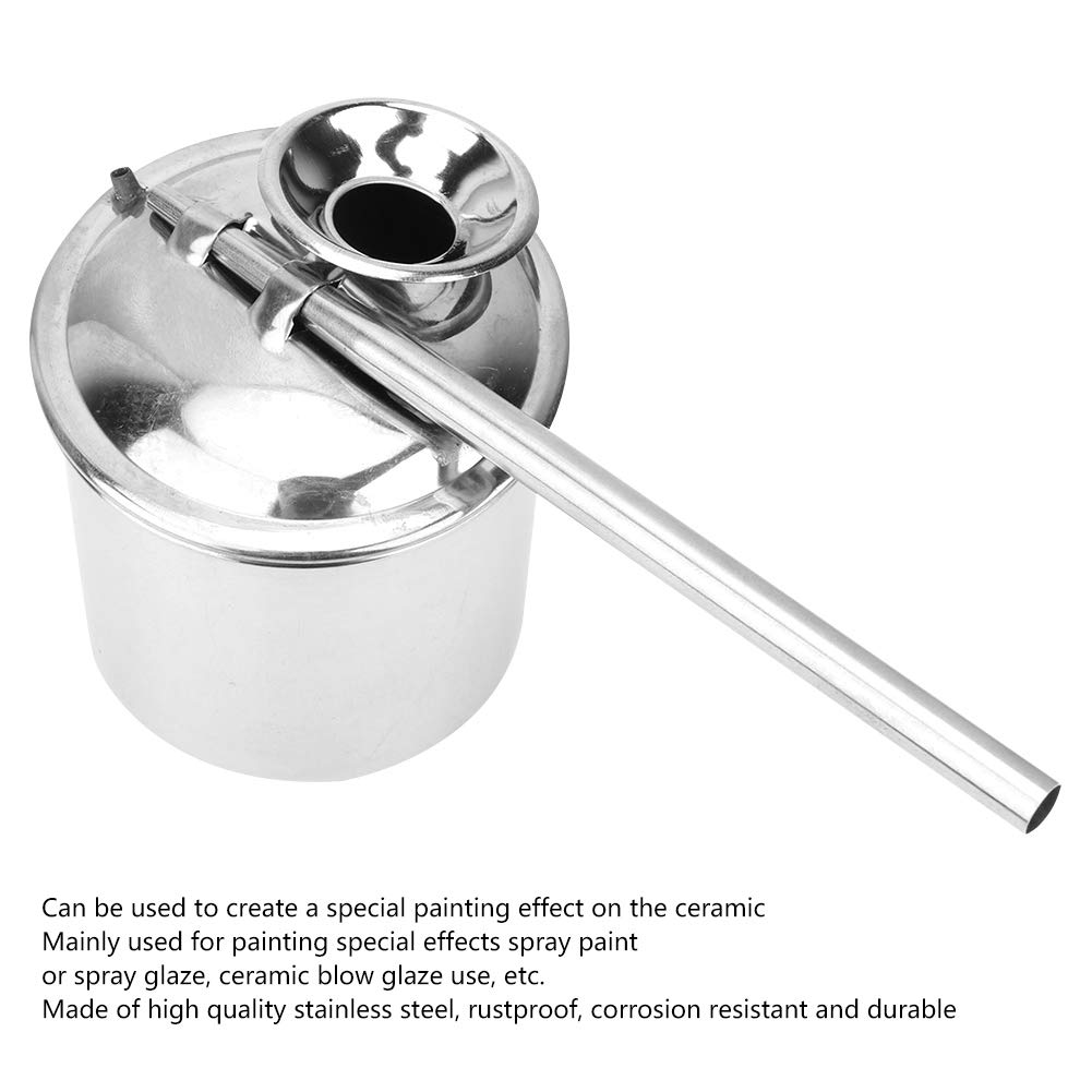 Rustproof Metal Atomizer Paint Sprayer for Pottery Glazing – 300ml DIY Ceramic & Clay Tool – Perfect for Pottery Painting, Art Projects, and Crafting