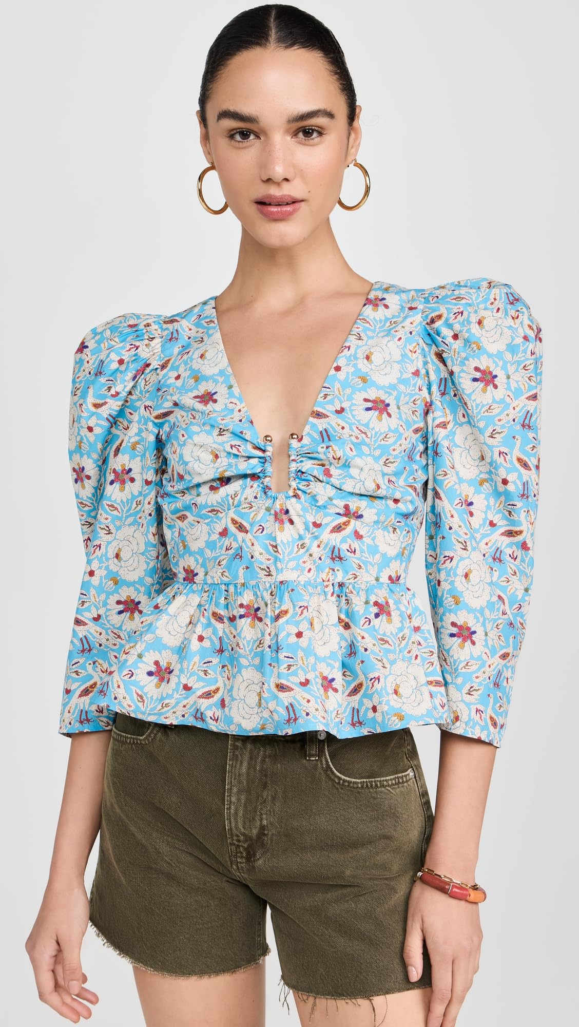 Alma Women's Casual Top - Comfortable & Stylish Blouse for Everyday Wear - Perfect for Work, Dates & Outings