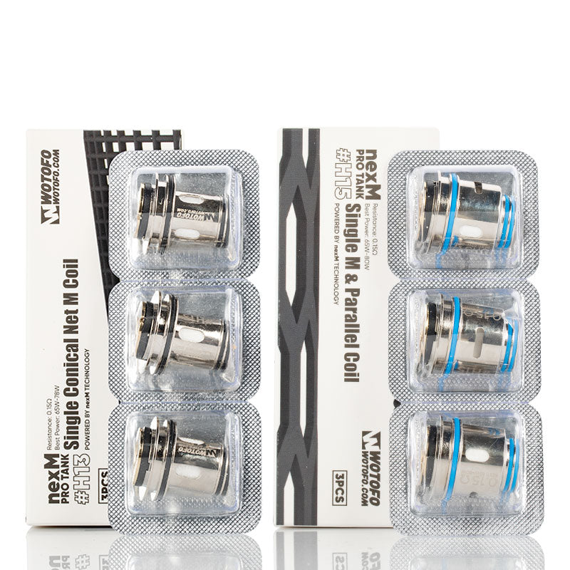 Wotofo NexMesh Pro Replacement Coil (3 Pack) - Compatible with Wotofo NexMesh Tanks - High Performance Vape Coils for Enhanced Flavor & Cloud Production - Perfect for Sub-Ohm Vaping & E-Liquid Enjoyment