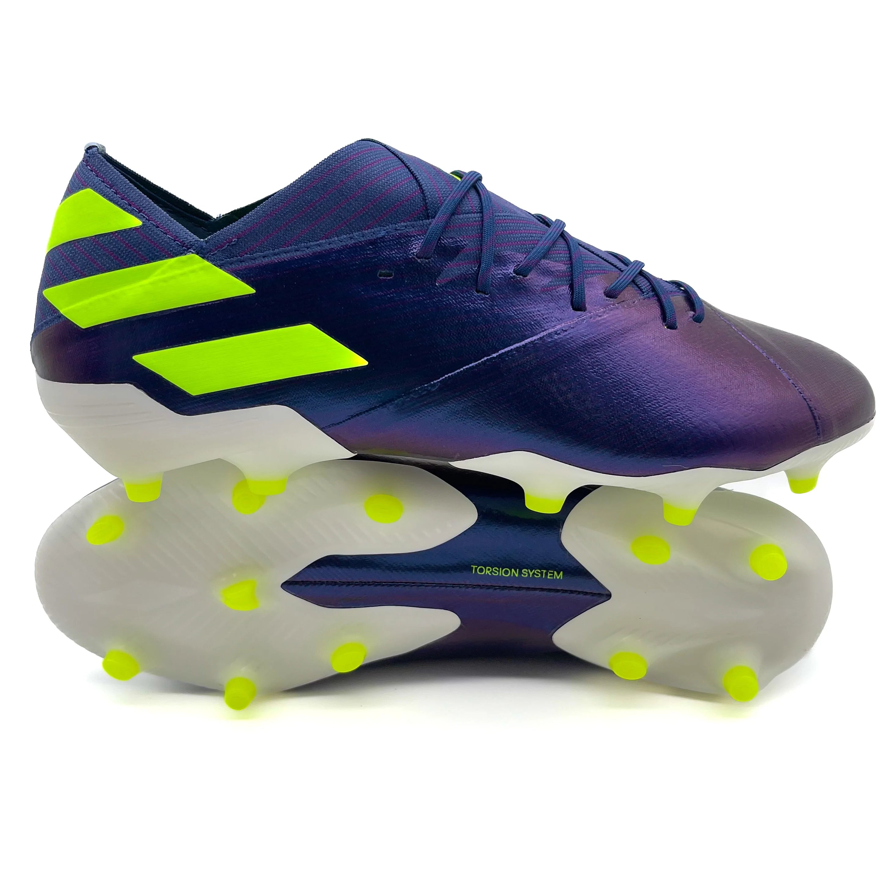 Adidas Nemeziz Messi 19.1 FG Soccer Cleats - Lightweight Football Shoes for Firm Ground, Perfect for Training & Matches