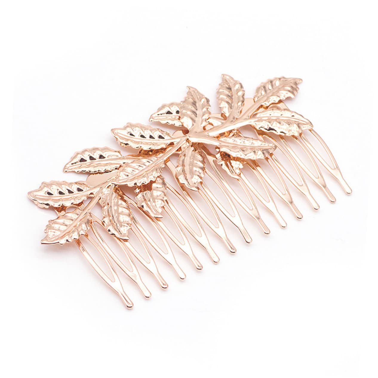 KALLORY 2-Pack Hair Teasing Comb Set - Bridal Hair Accessories for Women, Wedding Hair Comb, Side Hair Comb, Bridal Headdress & Hairpin - Perfect for Bridal Styling, Updos & Special Occasions