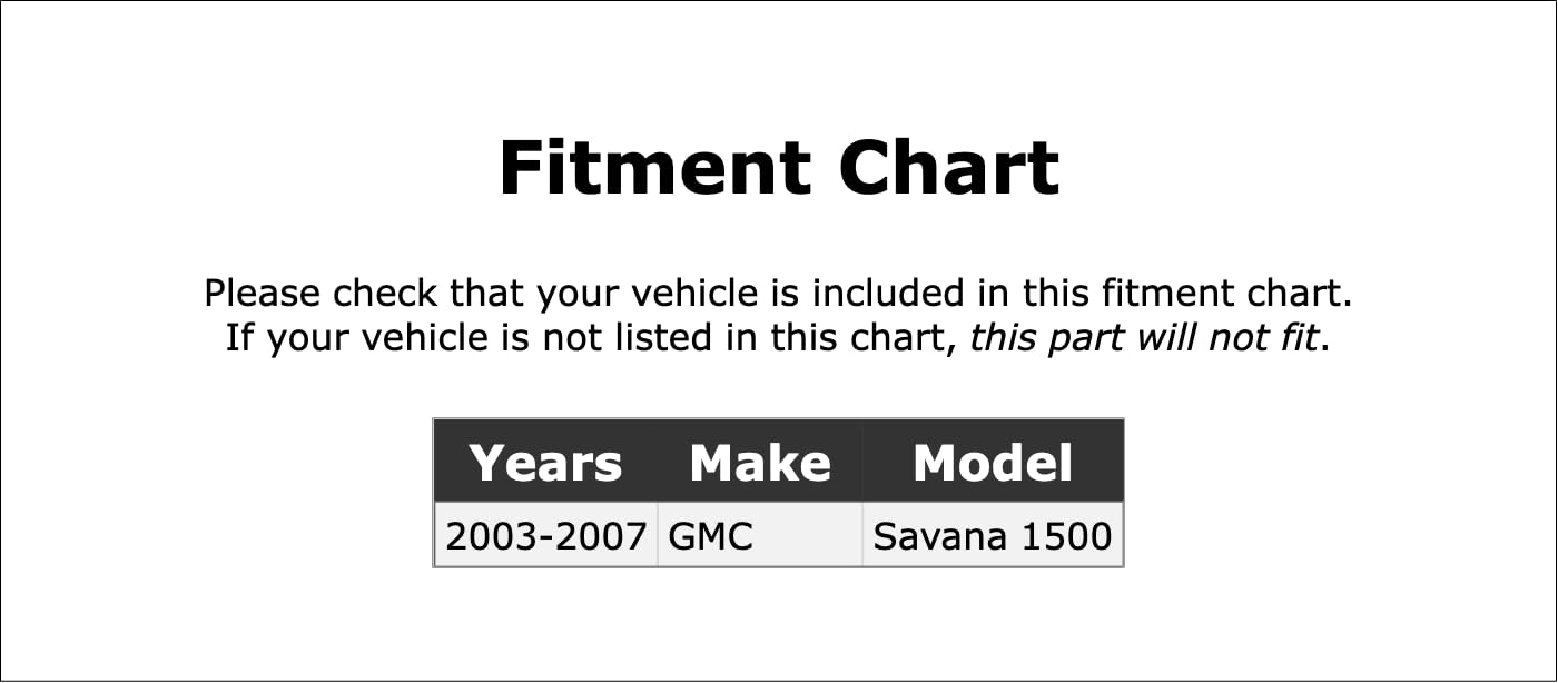 GMC Savana 1500 2003-2007 Instrument Panel Dimmer Switch Replacement PC-845070 - Perfect for Night Driving & Dashboard Light Control