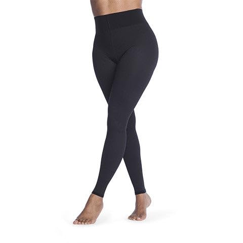 SIGVARIS Soft Silhouette Opaque Footless Compression Leggings 15-20 mmHg for Women - Medical Grade Support for Varicose Veins, Swelling & Circulation - Perfect for Travel, Work & Everyday Comfort