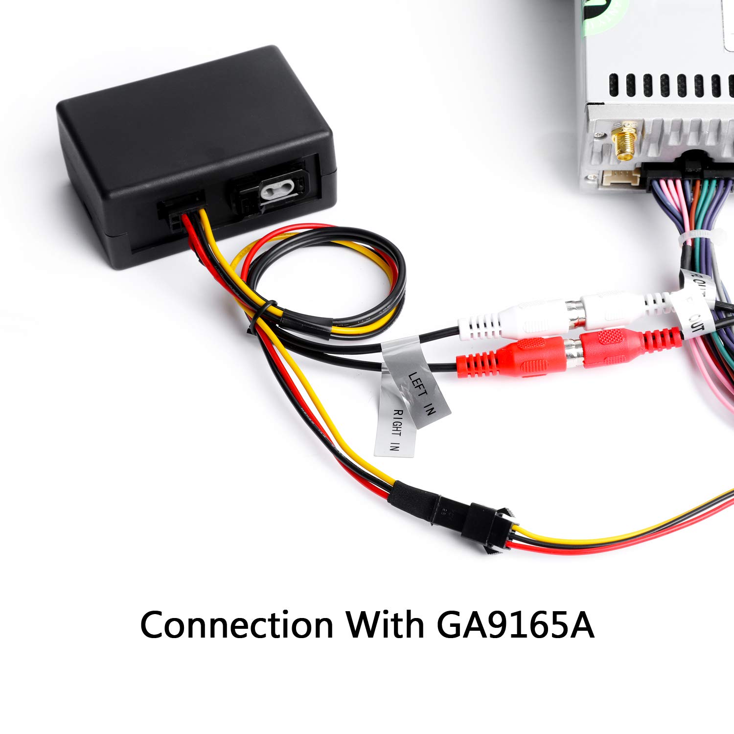 Eonon Optical Fiber Decoder Box for BMW E90/E91/E92/E93 - Compatible with Q65SE & E90A12S Android 10/12 Car Stereo | GPS Navigation System | A0581 Model | Perfect for Upgrading Factory Audio & Enhancing In-Car Entertainment