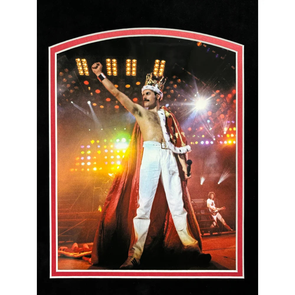 Freddie Mercury Queen Last Concert Authentic Ticket PSA COA Framed Memorabilia - Perfect for Music Fans & Rock Collectors
