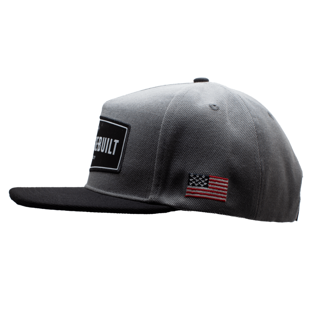 Premium The Established Hat in Grey & Black - Stylish Unisex Baseball Cap for Outdoor, Casual & Streetwear Fashion