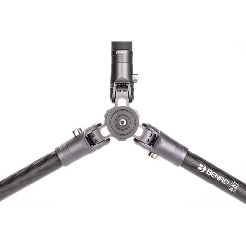 Benro BAT Carbon Fiber Travel Tripod & Monopod with VX25 Ball Head - 4-Section Twist Lock Legs, Lightweight for Photography - Perfect for Hiking, Travel & Outdoor Shooting