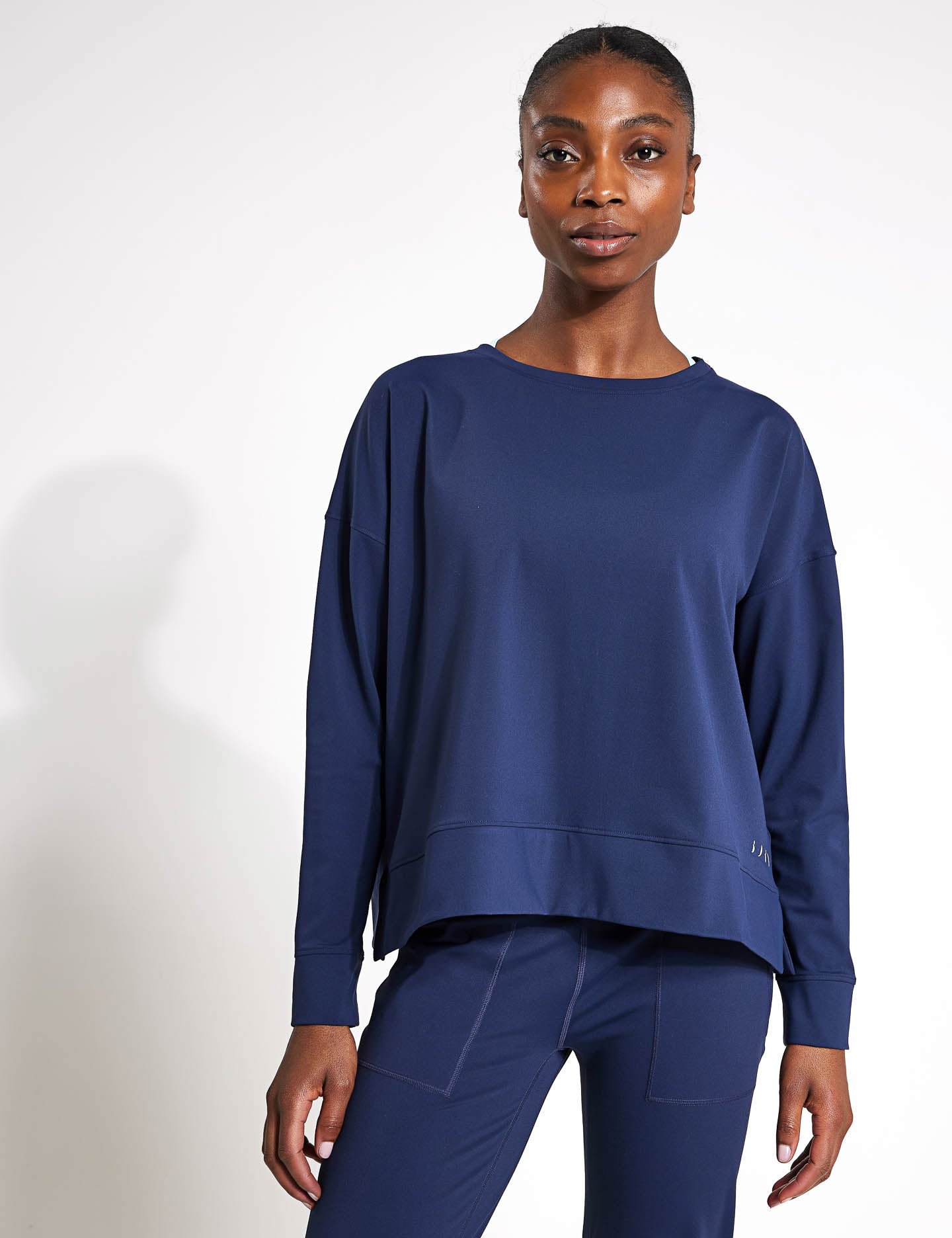 Daba Sweatshirt for Women - Soft Fleece Pullover, Sailor Blue - Perfect for Casual Wear, Lounge & Outdoor Activities