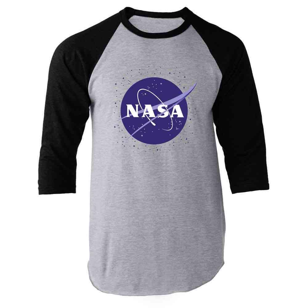 NASA Approved Meatball Logo with Stars Graphic T-Shirt for Men - Casual Space-Themed Tee for Everyday Wear, Gifts & Fan Apparel