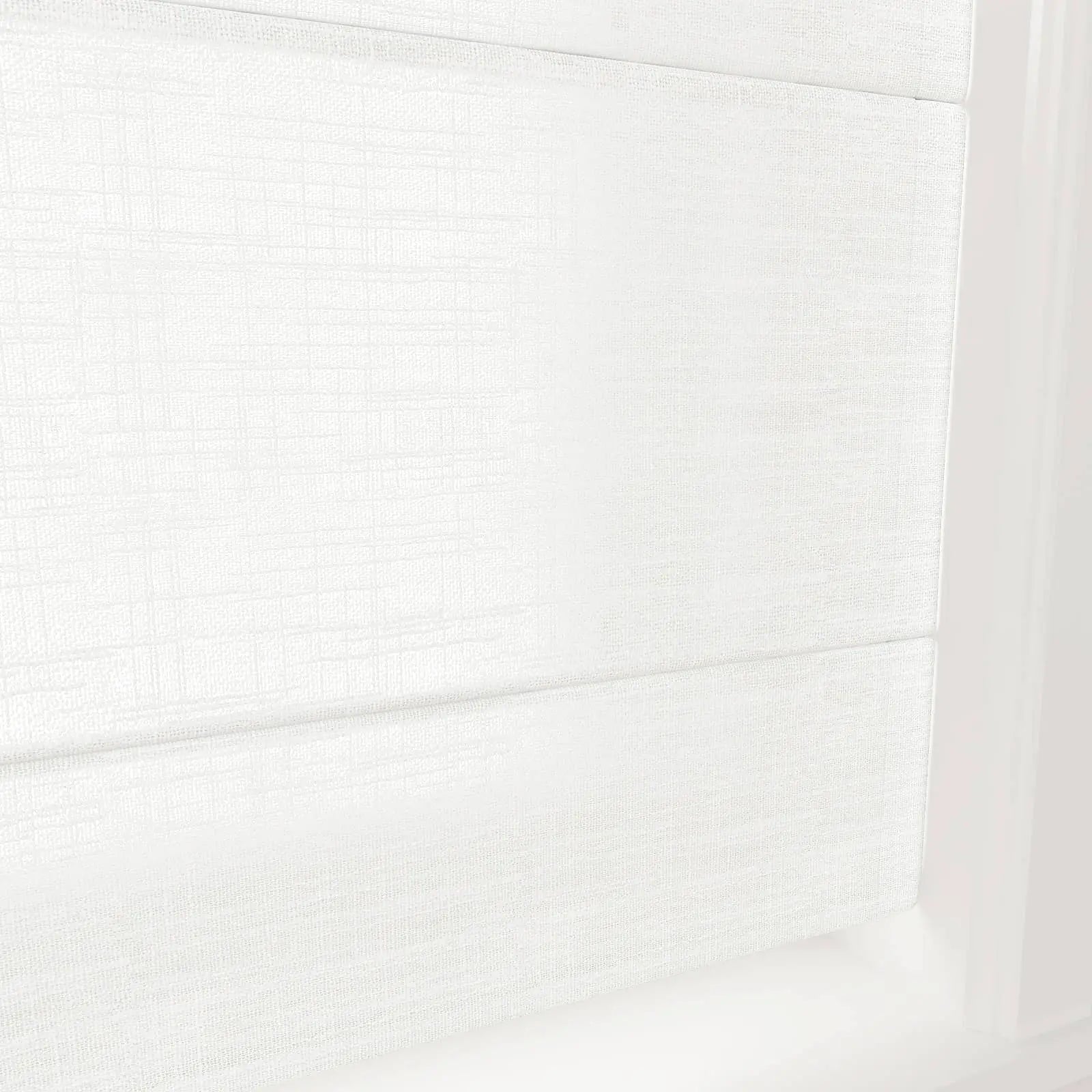 Custom Cordless Roman Shades for Windows - Blackout Back Slat Design for Privacy & Light Control - Perfect for Living Room, Bedroom, and Home Office