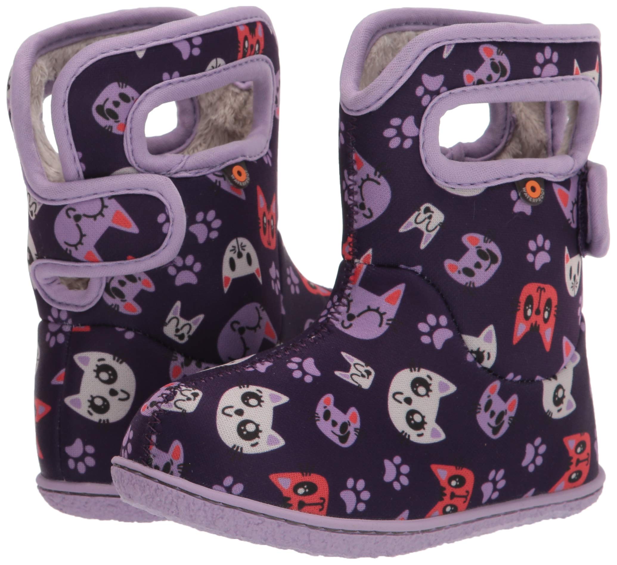 BOGS Waterproof Snow Boots for Baby Girls - Insulated Winter & Rain Boots for Toddlers - Perfect for Snowy Days, Rainy Weather & Outdoor Play