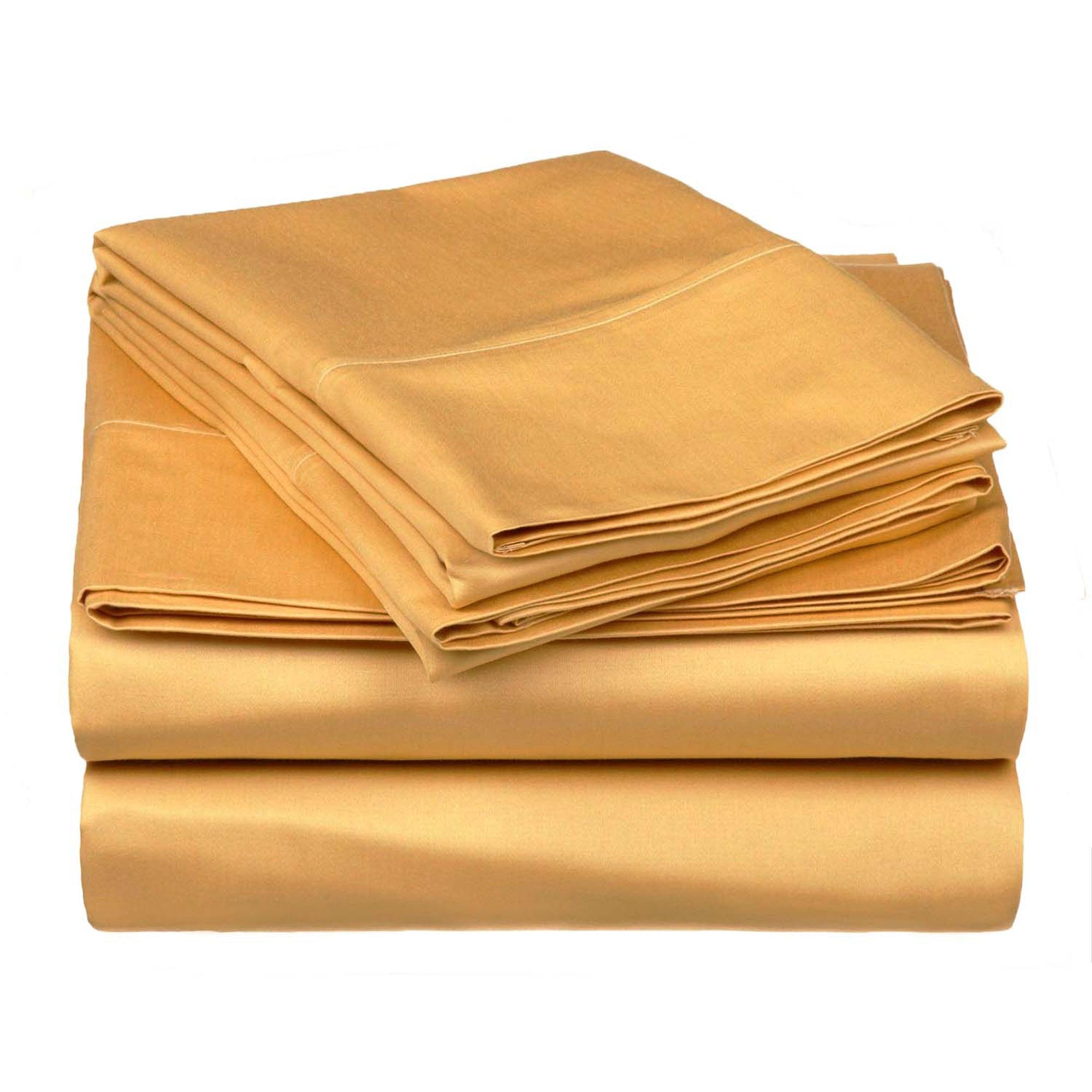 Premium 100% Egyptian Cotton 530 Thread Count Bed Sheet Set - Ultra Soft Breathable Sheets for Luxury Hotel-Style Bedding (Queen Size, White) - Perfect for Master Bedrooms, Guest Rooms & Airbnb Listings