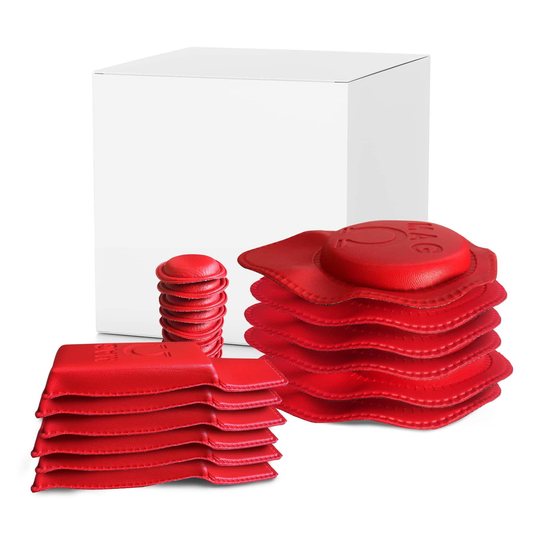 MAG® FERRITE Biomagnetism Magnet Kit - 20pc Set with Round & Rectangular Magnets for Medical Biomagnetic Therapy - Perfect for Pain Relief, Energy Balancing & Holistic Healing at Home or Clinic