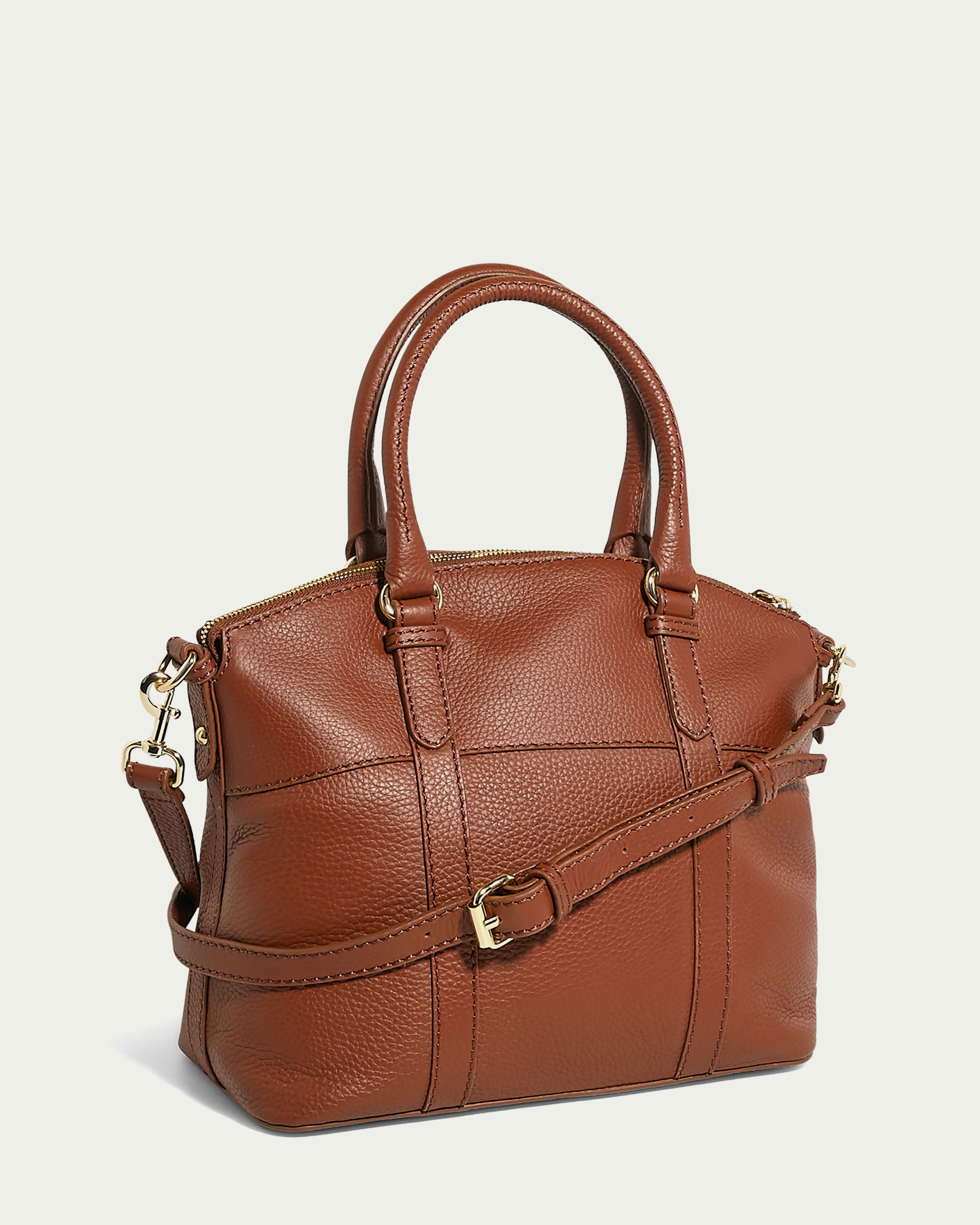 Vona Convertible Dome Satchel Handbag for Women - Stylish Crossbody & Shoulder Bag - Perfect for Work, Travel & Everyday Use