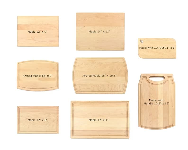 Custom Personalized Wooden Cutting Board - Horse & Fawn Design - 16