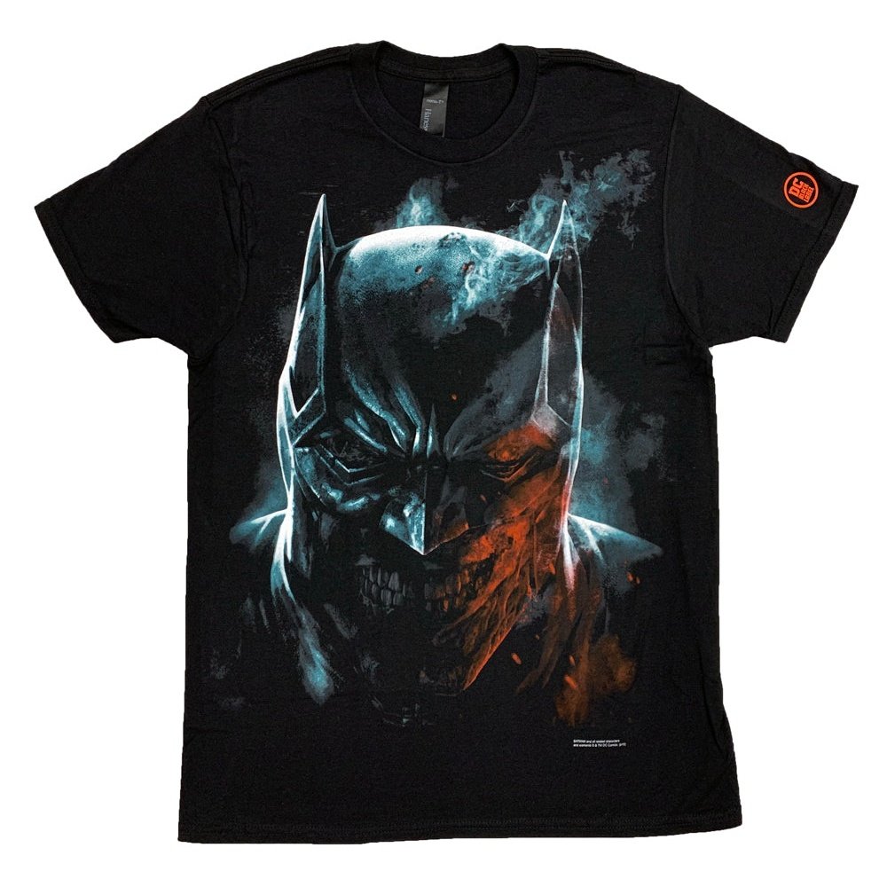 Batman Damned by Lee Bermejo DC Comics Premium Adult Graphic T-Shirt - Superhero Fan Apparel for Men & Women - Perfect for Cosplay, Comic Con & Casual Wear