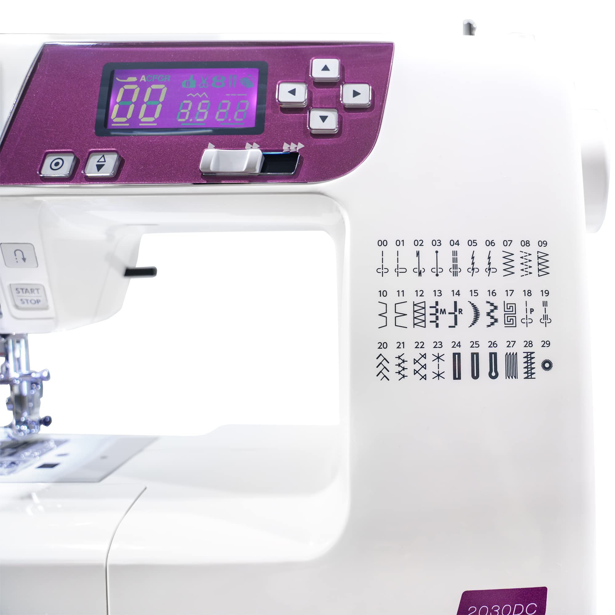Janome 2030DC-G Computerized Sewing Machine with 30 Built-in Stitches - Perfect for Quilting, Dressmaking & Home DIY Projects