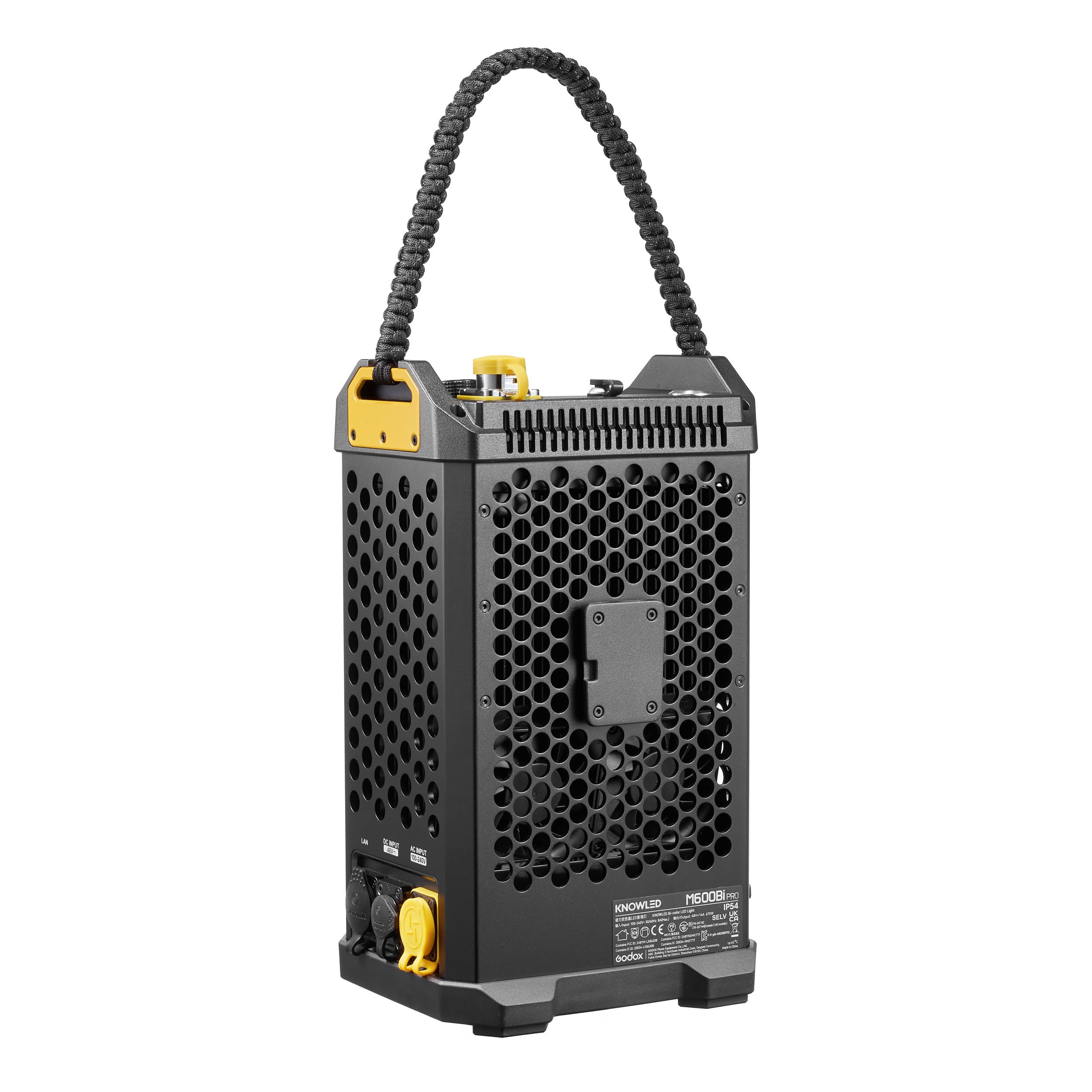 KNOWLED M600BI PRO Waterproof COB LED Cine Light - Professional Studio Lighting for Film, Photography & Video Production - Perfect for Outdoor Shoots, Live Streaming & Indoor Studio Use