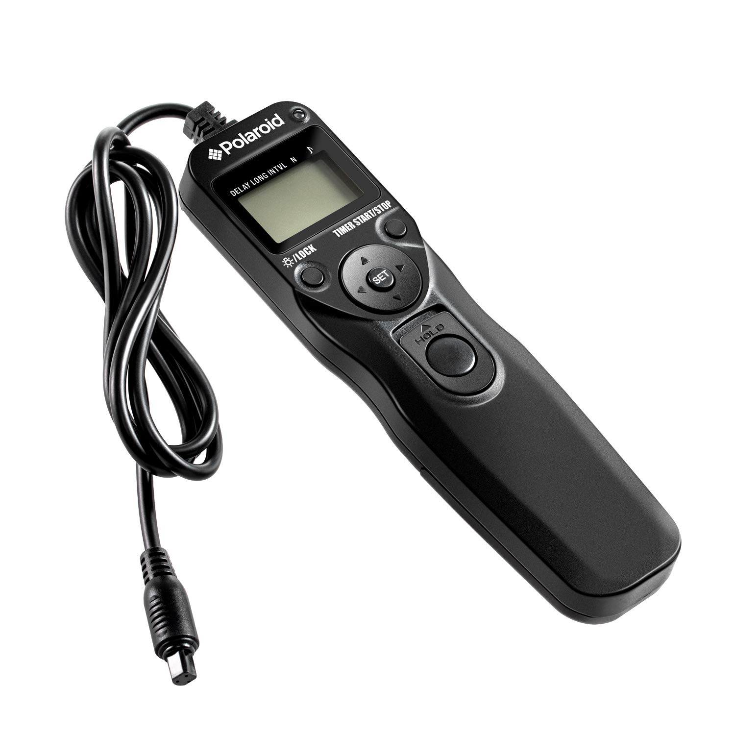 Polaroid PLRTC18 Shutter Release Timer Remote Control for Canon DSLR Cameras - Compatible with Select Models - Perfect for Time-Lapse, Group Photos & Long Exposure Photography