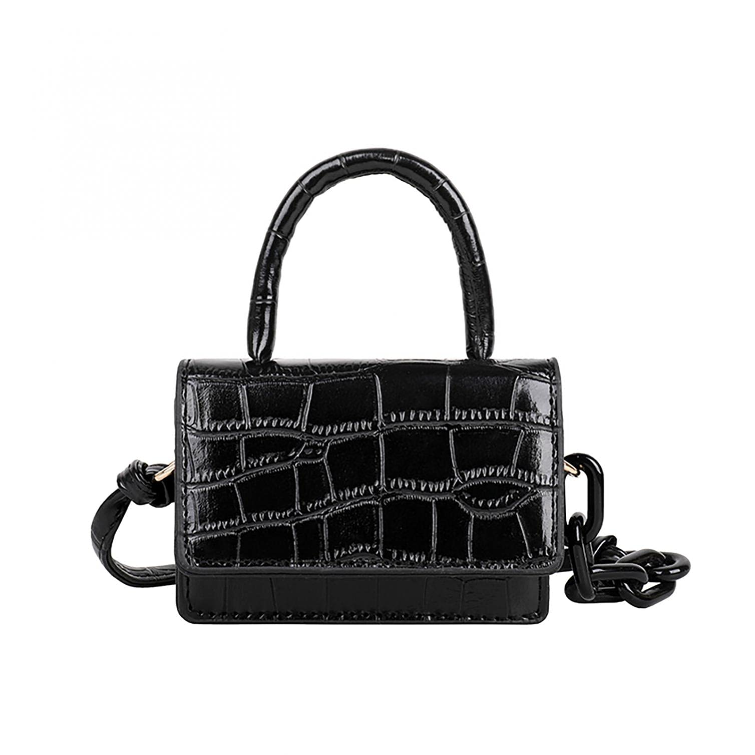 PATOPO Women's Crossbody Bag - Solid Color Clutch Purse, Fashion Shoulder Bag & Mini Messenger Handbag for Everyday Use, Work, Travel & Shopping