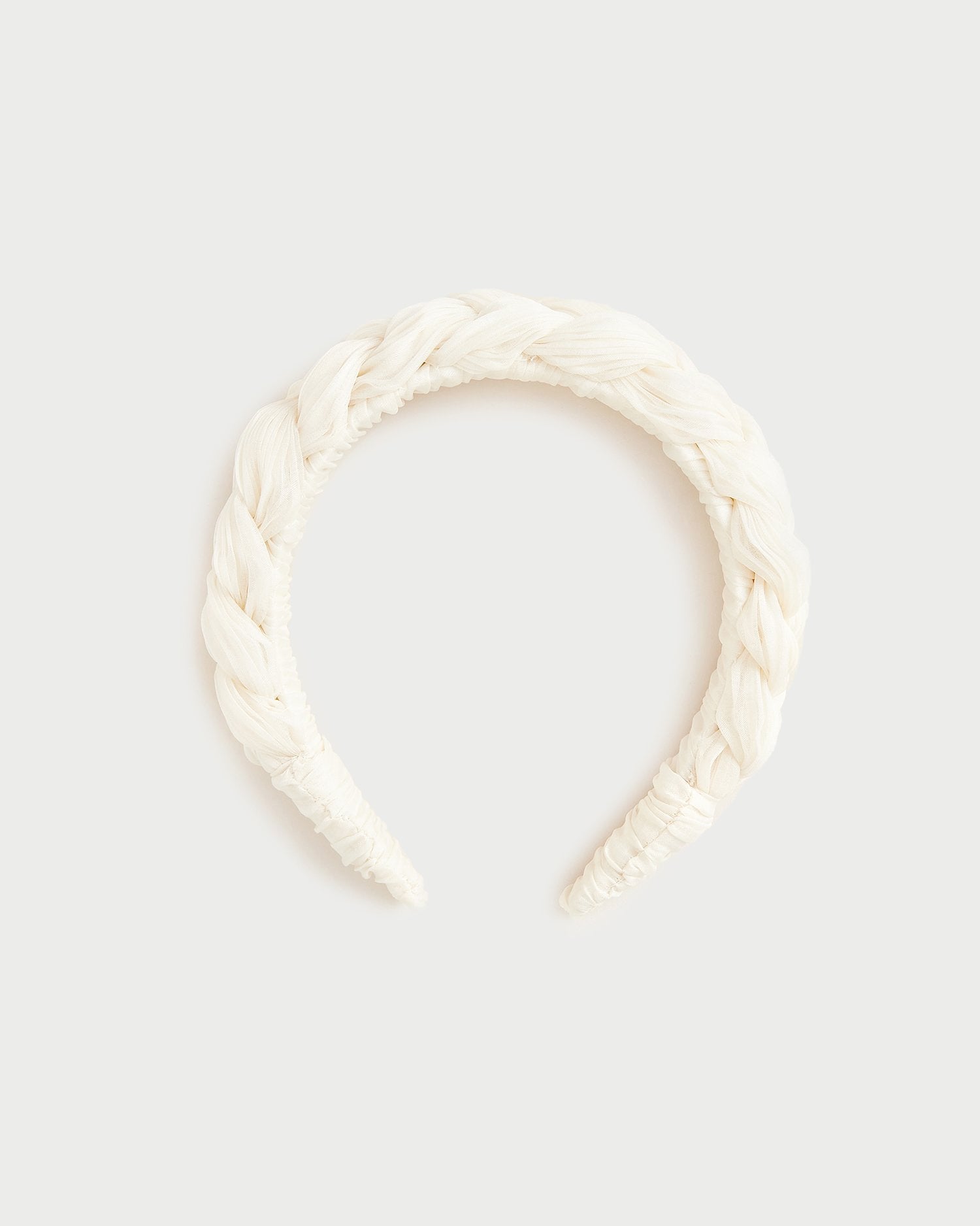 Lilac Pearl Braided Headband for Women - Elegant Hair Accessories for Weddings, Parties & Everyday Wear