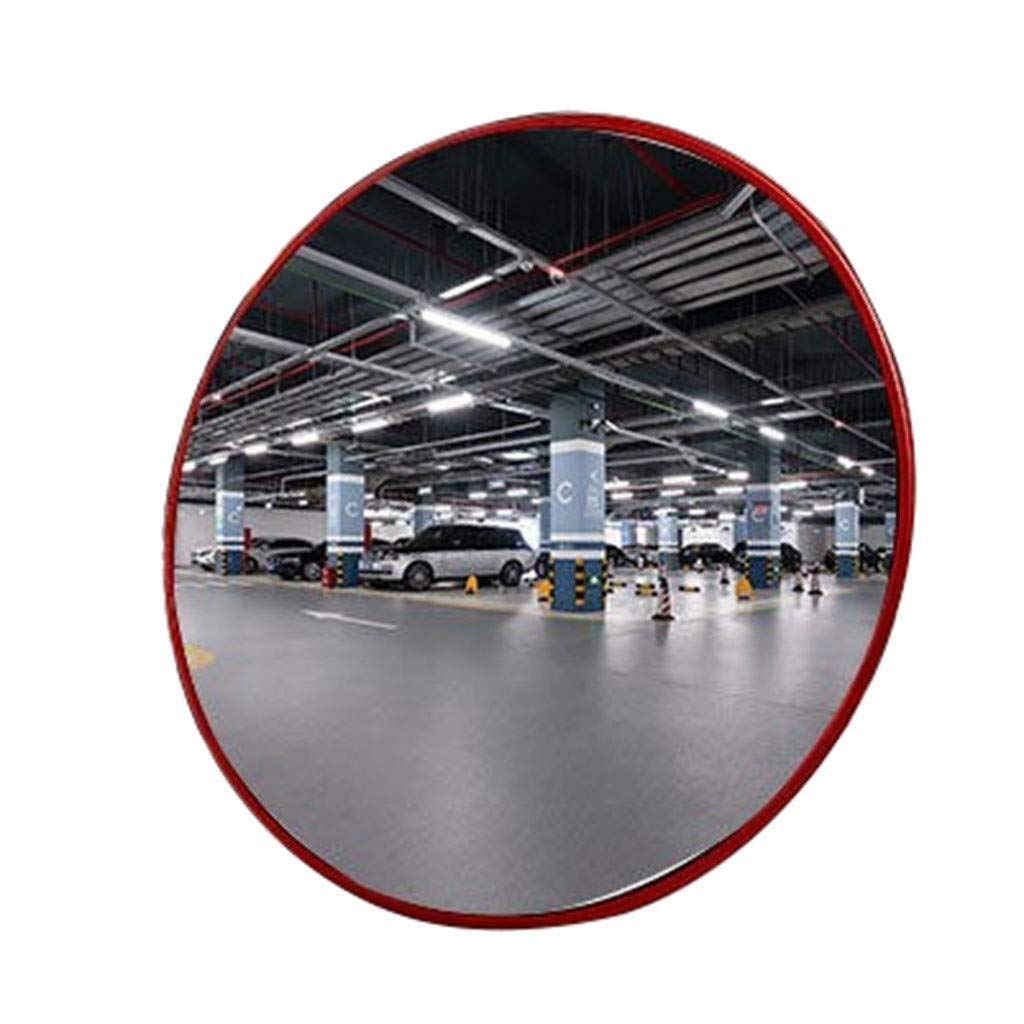 Xiao Jian - 24 Inch Unbreakable Convex Safety Mirror for Blind Spots - Ideal for Garages, Warehouses, Driveways, Offices & Shops - Indoor/Outdoor Use - Perfect for Parking Lots, Intersections & Security Monitoring