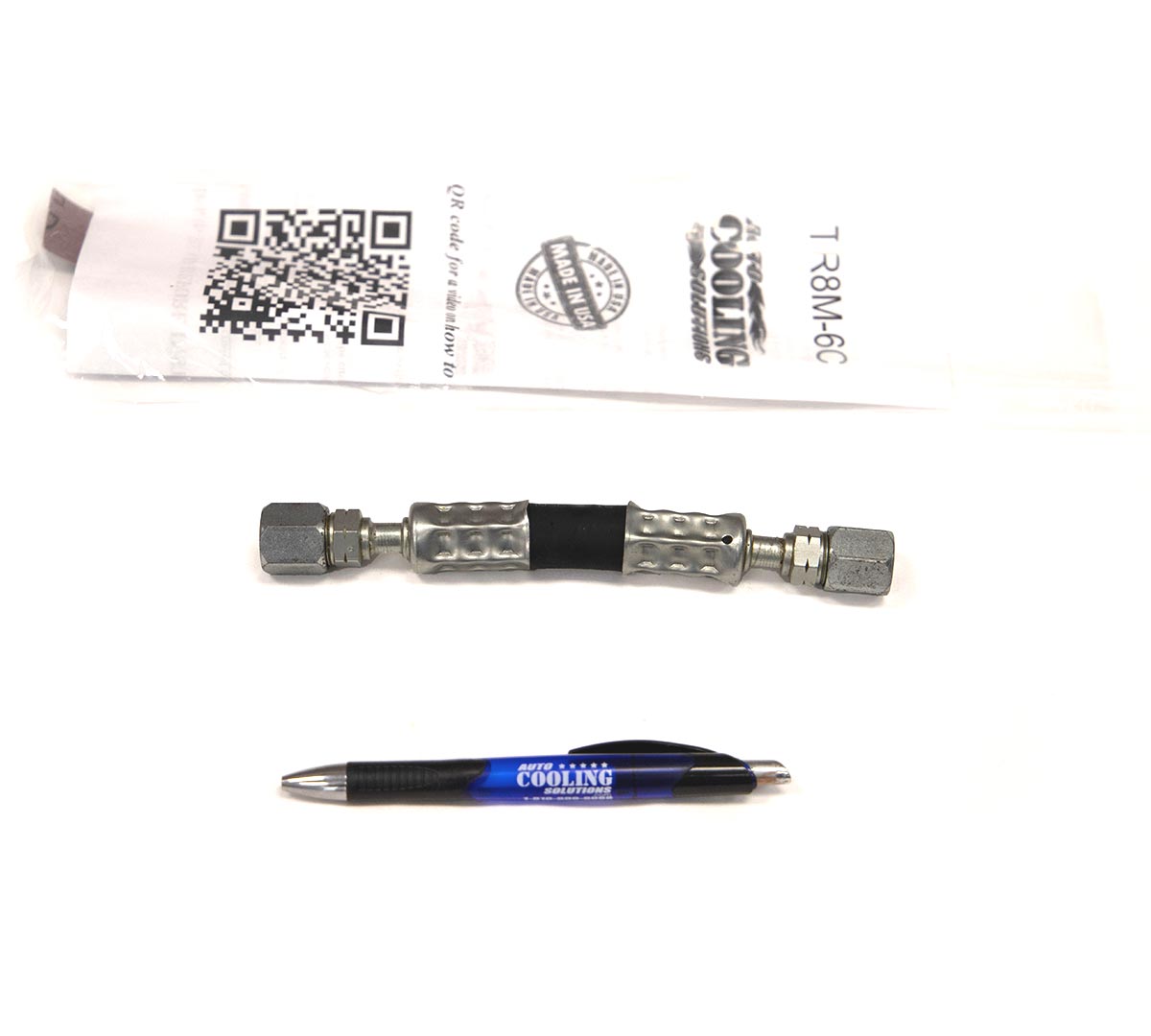 TR8M AC Line Repair Kit - 8mm or 5/16 O.D. for HVAC, Refrigerator & Appliance Maintenance | Durable Leak Seal Solution