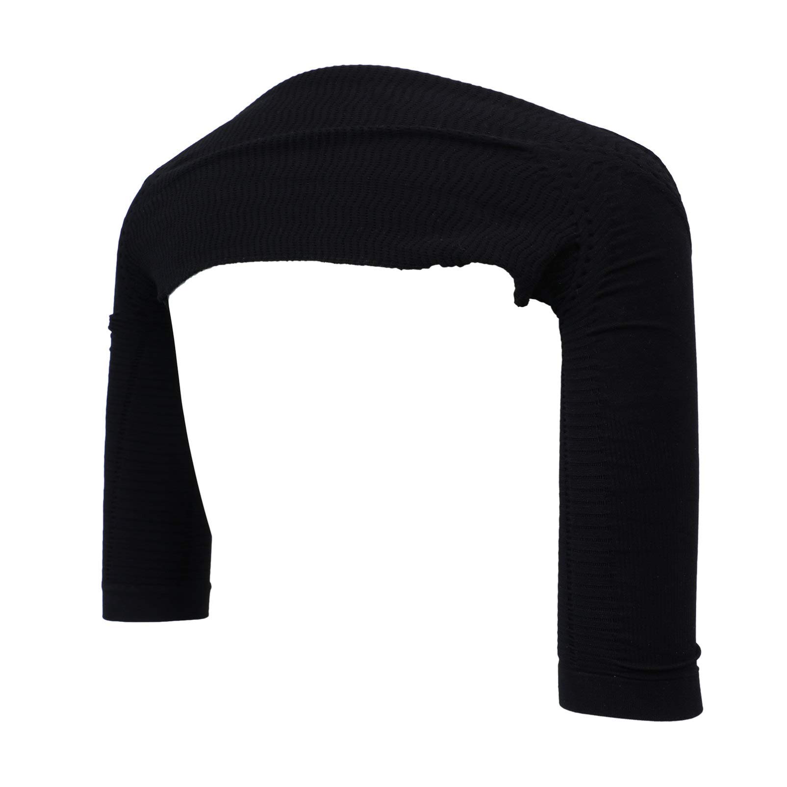 Heallily Arm Slimmer Shaperwear for Women - Posture Correcting Arm Lift Garment, Back & Shoulder Support Shapewear (Black) | Perfect for Workouts, Post-Surgery Recovery & Everyday Comfort