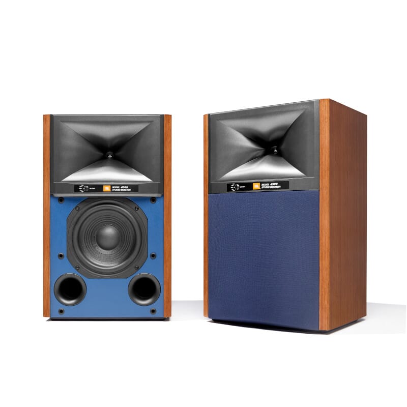 JBL 4309 6.5 Inch 2-Way Bookshelf Speakers (Pair) - Premium Hi-Fi Audio for Home Theater & Music Listening - Open Box Condition