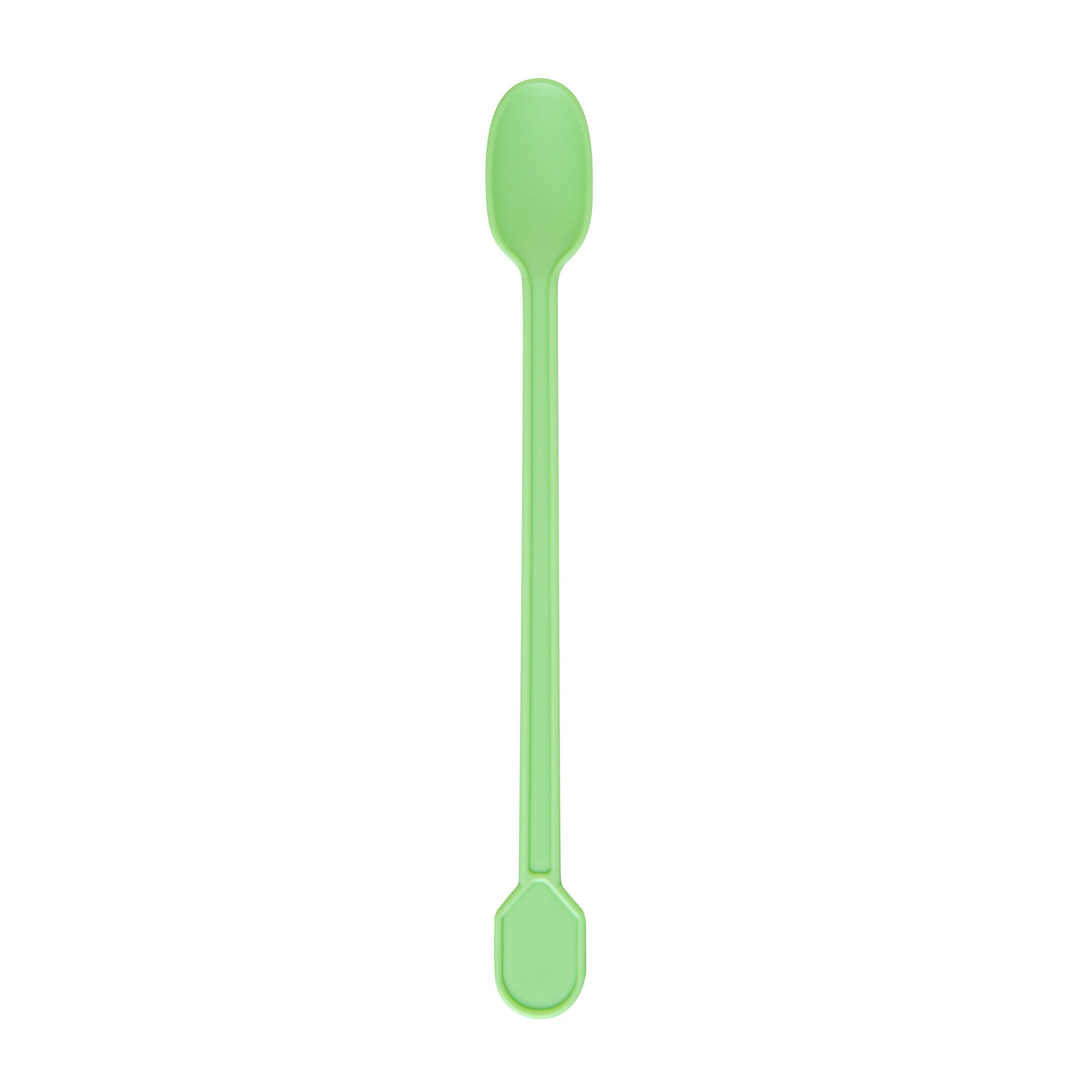 Eco-Friendly Compostable CPLA Plastic Coffee Stirrers & Spoons - 100 Count Box | Biodegradable Stir Sticks for Hot/Cold Beverages, Perfect for Coffee Shops, Offices, and Home Use