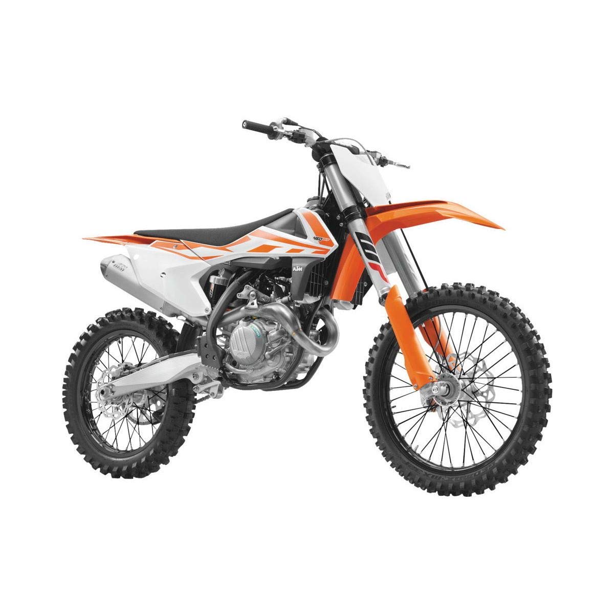 New-Ray Toys 1:6 Scale 2018 KTM 450 SX-F Dirt Bike Model - Perfect for RC Enthusiasts, Collectors & Motorcycle Decor