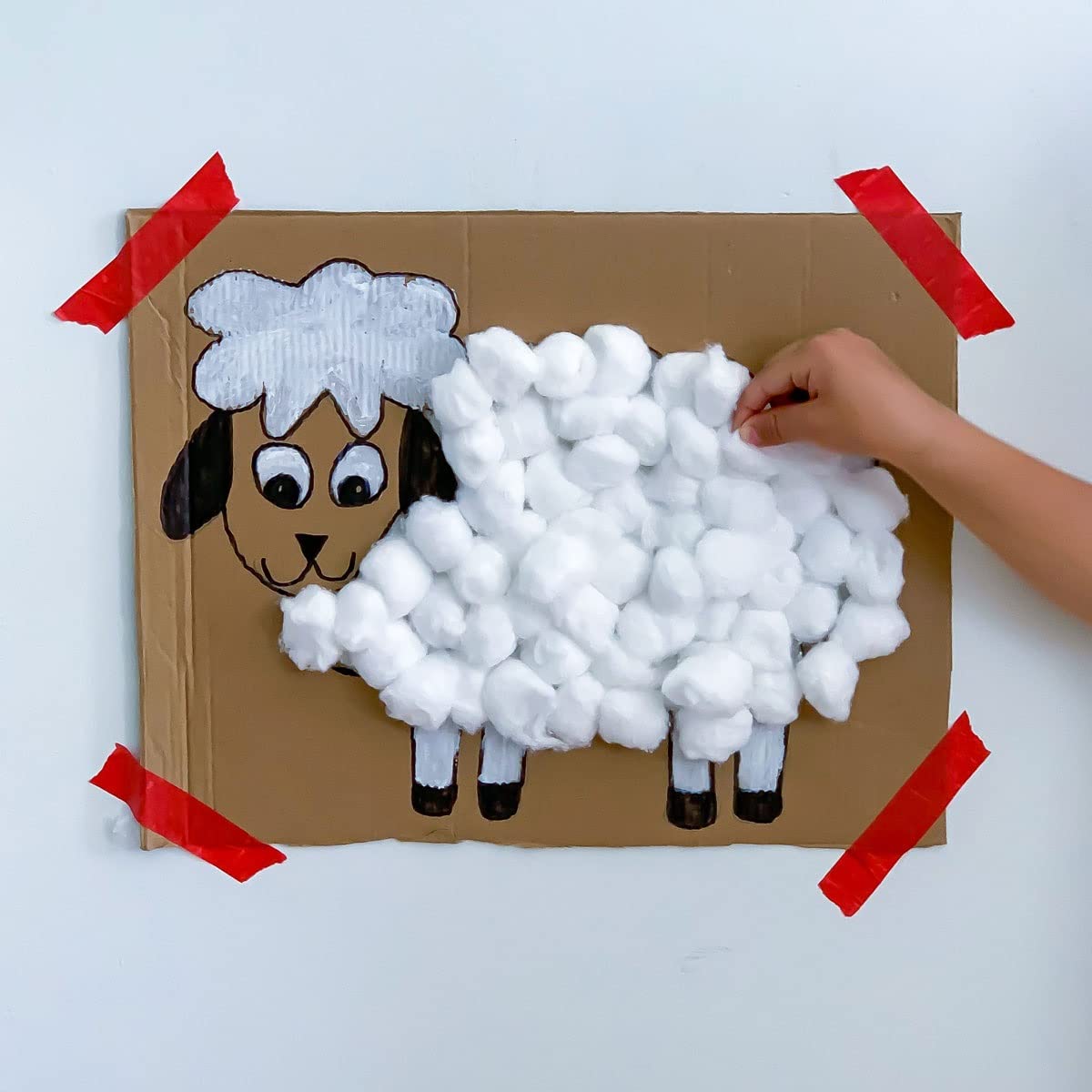 RXSHOPY White Cotton Balls - 50 Pack for Makeup, Nails & Baby Care | Gentle Skin & Eye Use