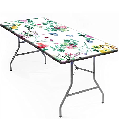 Spring Flowers Fitted Tablecloths-02