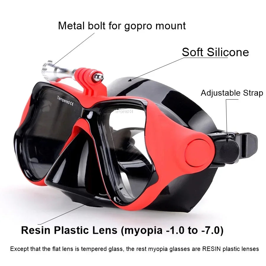 Unisex Aleefa Swim Goggles with Plastic Resin Lens & Silicone Frame - Comfortable Swimming Mask for Adults & Kids - Perfect for Pool, Beach, and Water Sports