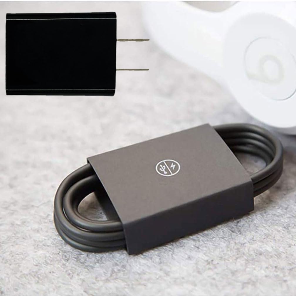 Original Title: USB Charger Compatible with for Beats Charger Cord by Solo 3 Charger Cable Dr Dre Studio Powerbeats 3 2.0 Wireless Headphones Earphone, Pill Speakers Micro Replacement  Optimized Title:   **USB Charger Cable Compatible with Beats Solo 3, Powerbeats 3/2.0, Studio Wireless Headphones & Pill Speakers - Fast Charging Replacement Cord for Home, Office & Travel**