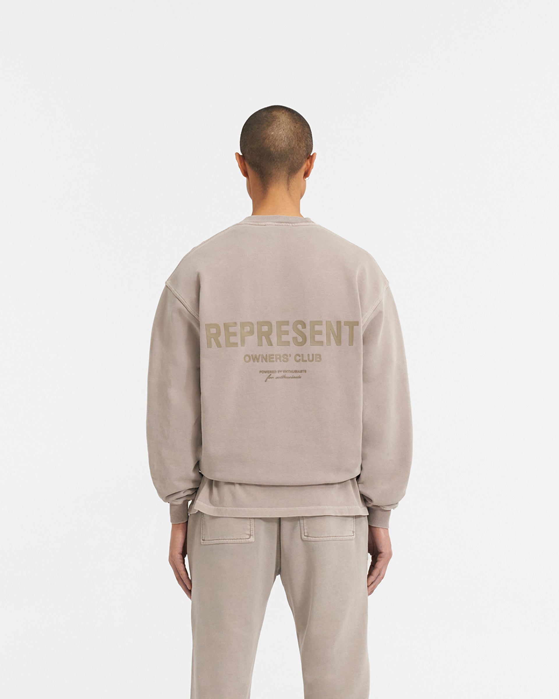 Represent Owners Club Sweater - Premium Mushroom Knit Pullover for Men & Women | Cozy Streetwear Fashion for Fall & Winter | Perfect for Casual Outings, Date Nights, and Urban Lifestyle