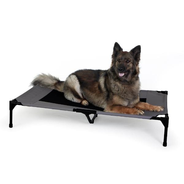 K&H Original Pet Cot - Elevated Dog Bed for Indoor & Outdoor Use, 2 Sizes (Small & Large), Breathable Mesh Design - Perfect for Camping, Travel, and Home Comfort